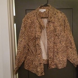 Vintage oversized jean jacket